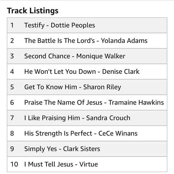 EUC, Great Women of Gospel Vol. 2 W/Various Artists & Great Music Released 1999 - Picture 5 of 5